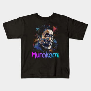 Murakami portrait Kids T-Shirt